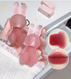 Niedlichen Kaninchen Samt Lippen schlamm matt Sommer Lip gloss Parität Lippenstift Student Make-up Kosmetik