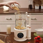 BALASHOV Multifunktions-Smoothie-Maker mit automatischer Sojamilcherhitzung, Eiswürfelrührfunktion und Saftzubereitung – Leiser Betrieb, Digitalanzeige