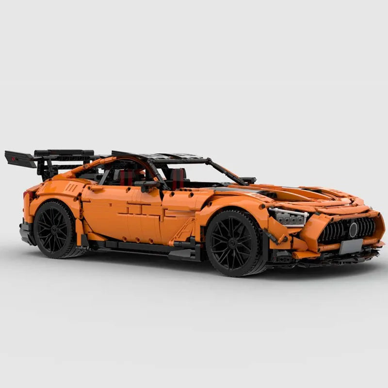 NEUES MOC- 150890   AMG-GT Spyder Maßstab 1:8 Technologys Baustein Hypercar Super Rennwagen Montage Spielzeug Modell Geburtstagsgeschenke