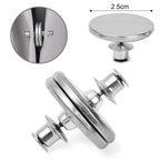 Magnetische Vorhangschnallen nagelfrei – Metall-Clip, 17/20/25 mm, 2–40 Stück