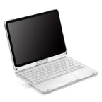 360 Grad drehbare BT-Tastatur für wiederaufladbare kabellose Tastatur und Maus mit 7-Farben-Hintergrundbeleuchtung für iPad 10,2/10,5 Zoll