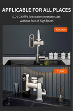 Fudeer 3400 W 220 V Elektrische Küche Warmwasserbereiter Wasserhahn Instant Hot Edelstahl Wasserhahn Heizung Kaltheizung Wasserhahn