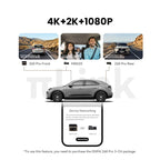 2025 neue DDPAI 4K Dash Cam Z60 Pro Unterstützung Vorne und Hinten Innen Auto Kamera SONY STARVIS2 678 Sensor 5GHz Wi-Fi ADAS 4G Auto DVR