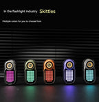 LOOPSK09-LOOPDOT LOOP Multifunktionale Mini-EDC-Taschenlampe, tragbare Handbeleuchtung, Taschenlampe für Outdoor-Sport, Camping, Höhlenforschung