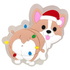 1–5 Stück neue Weihnachts-LED-Schuhanhänger, niedlicher Weihnachtsmann, Katze und Hund, Pin-Zubehör für Sandalen, Schuh-Clogs, Schnalle, Weihnachtsgeschenke