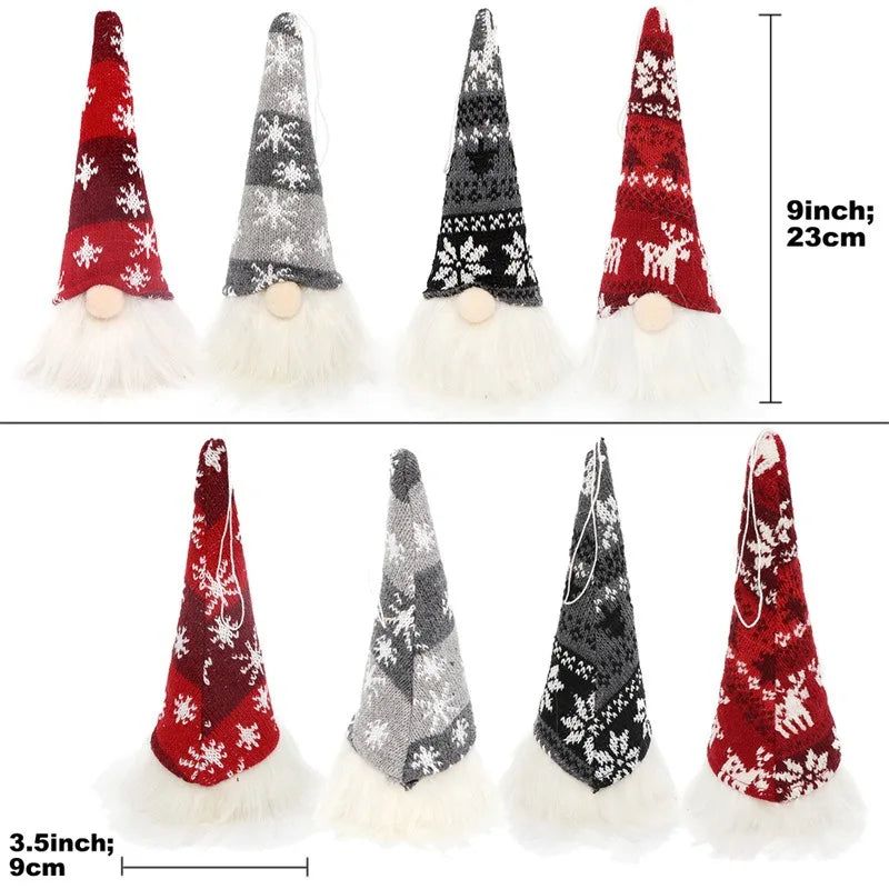 20/30 cm LED Gesichtslose Puppe Elf Zwerg mit Lichtern Weihnachtsdekoration Zuhause Frohe Weihnachten Navidad Kinder Neujahr Geschenk 2025