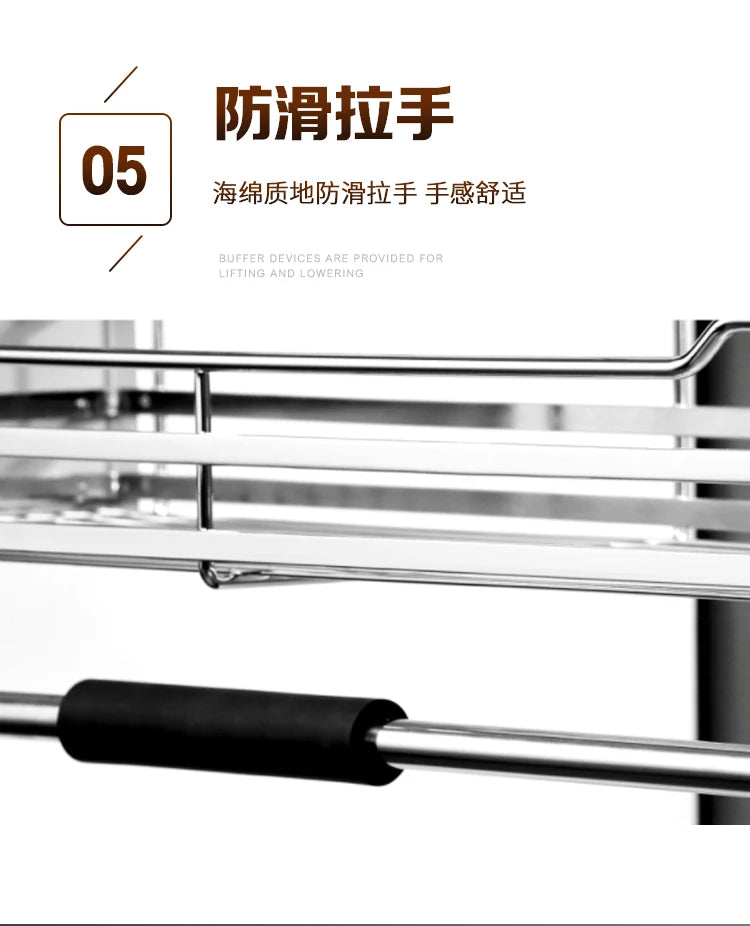 Hängender Schrank, Hebekorb, Pull-Down-Schrank, Küchenschrank, Snacks Lagerung, Hebekorb Anpassung