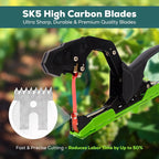 Leichte Pflanzenbindemaschine, Gartenpflanzenrebe, Tapetool für Gemüse, Trauben, Tomaten, Gurken, Pfeffer, Tapener, Bänder, Bindewerkzeug