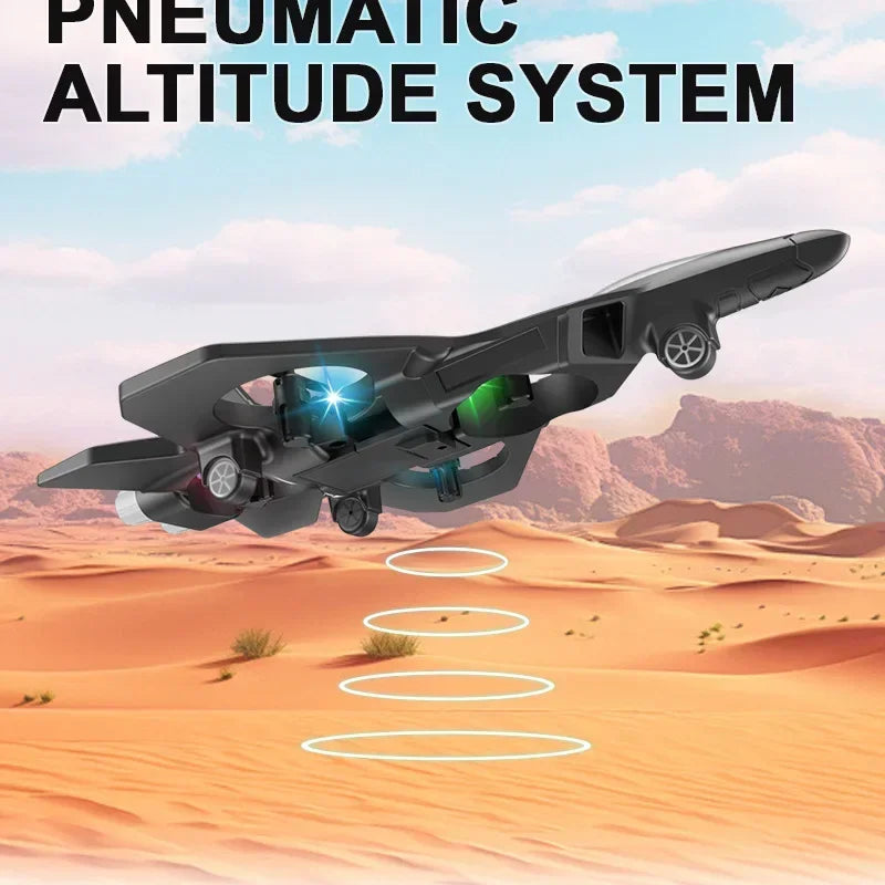 Fernbedienung Flugzeug V17 Jet Fighter Stunt Rc Flugzeug 360 °   Kreisendes ferngesteuertes Kampfflugzeug-Modellspielzeug mit LED-Leuchten