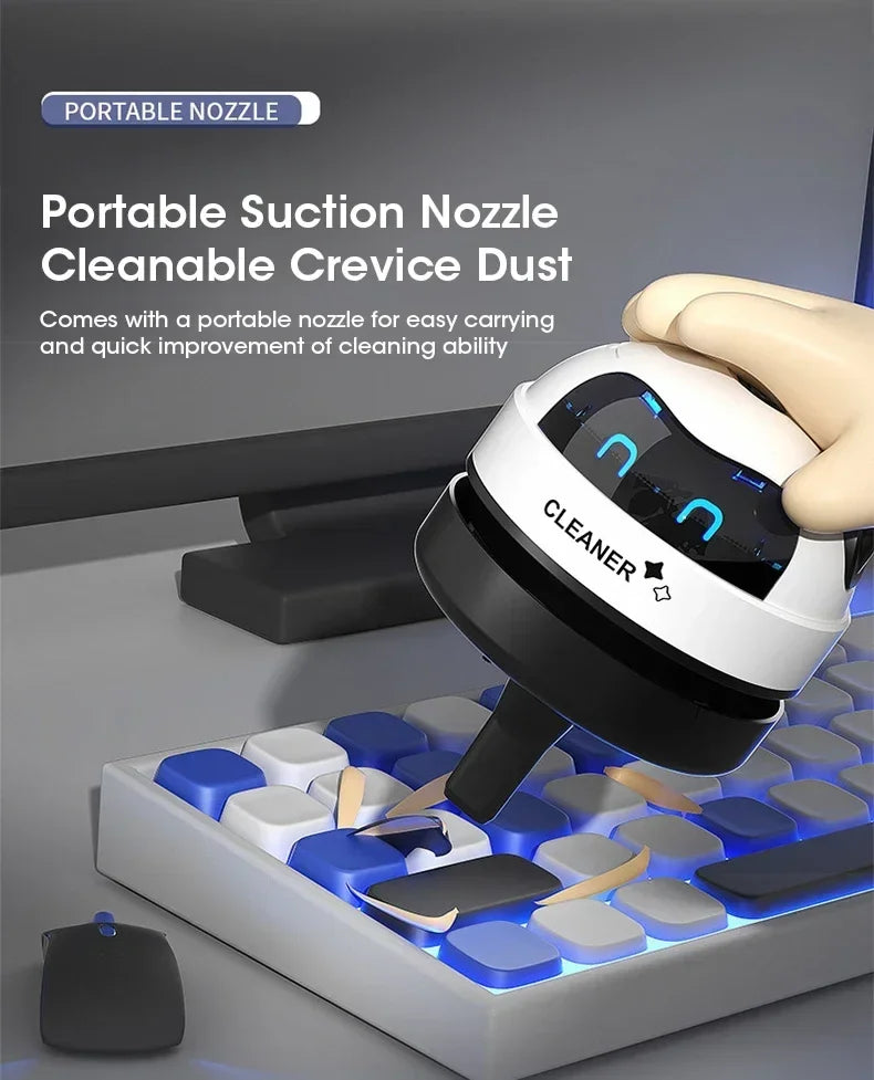 Mini aspirateur portable pour bureau, table, poussière, USB, balai de table, crayon à cheveux, miettes, outil de nettoyage
