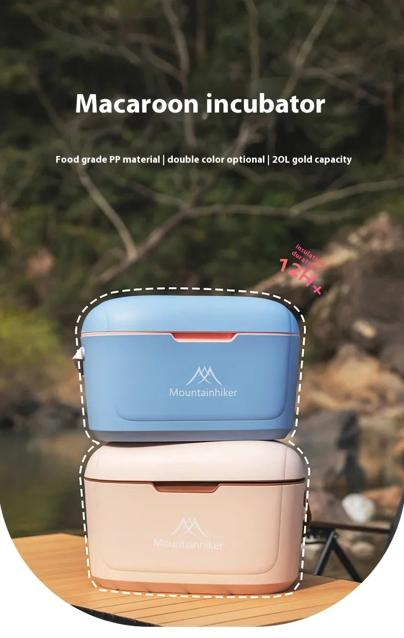 Mountainhiker 20L isolierter Kühler mit großer Kapazität – Outdoor-Camping-Kühler – tragbarer Outdoor-Camping-Eiskübel