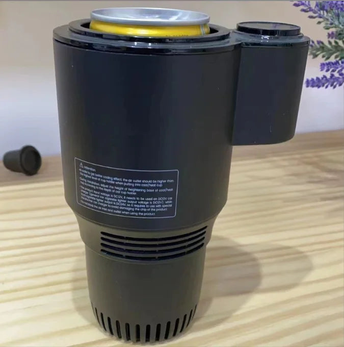 2-in-1-Auto-Tassen-Tassenhalter, wärmer, intelligente Auto-Tasse, Auto-Heizung, Kühlbecher, Touchscreen, Büro-Tassen-Tassenhalter für Zuhause und Reisen