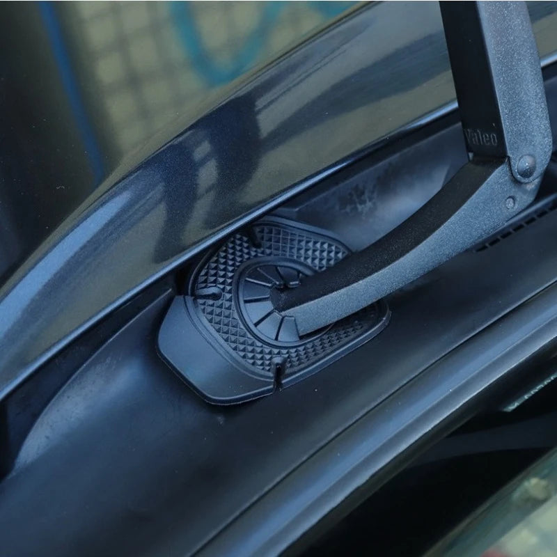 Auto Wischer Loch Schutzhülle, Scheibenwischer Schutz Abdeckung, Universal Staubdichte Abdeckung, Blattsichere Wischer Basis Staub Abdeckung