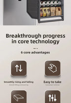 Hängeschrank, Hebekorb, Küchenschrank, Hochschrank, Kühlschrank, Ofen, Snacks Gewürzkorb, Vertiefung Lagerregal