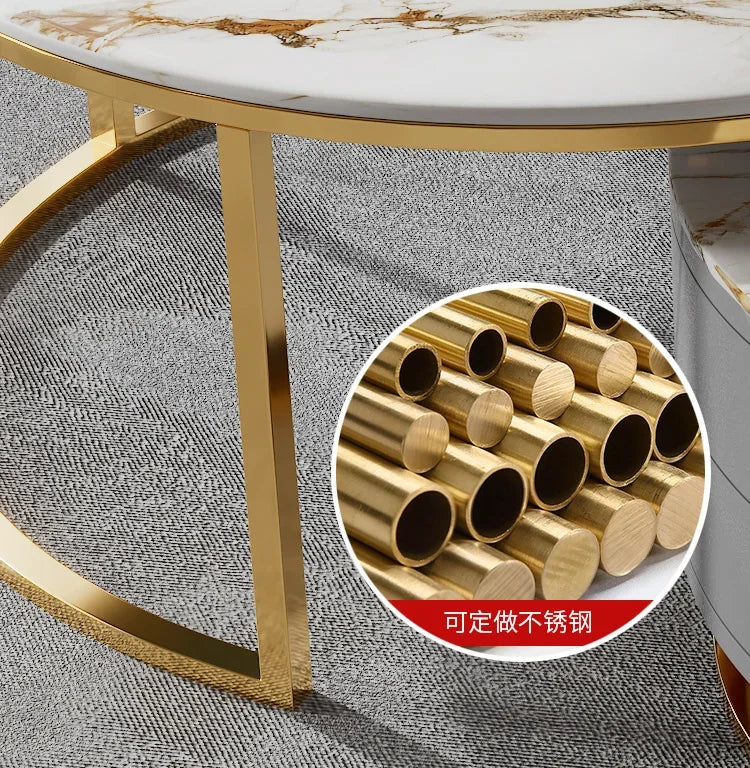 Trendige nordische Couchtische, moderne Aufbewahrung, luxuriöse, einfache, ästhetische Couchtische, einzigartige antike Kaffee-Tische, Hotelmöbel