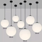 Nordische Glaskugel Pendel leuchten Messing schwarz Hängelampe modernes Wohnzimmer Esszimmer Schlafzimmer Dekor Decken leuchte Haus Lampen für Schlafzimmer Wohnzimmer Korridor Licht Balkon Lichter Decken leuchten