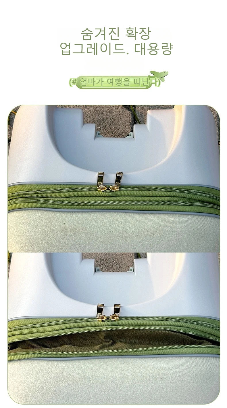 Cartoon Kinder Trunk, fahrbare Reisetasche