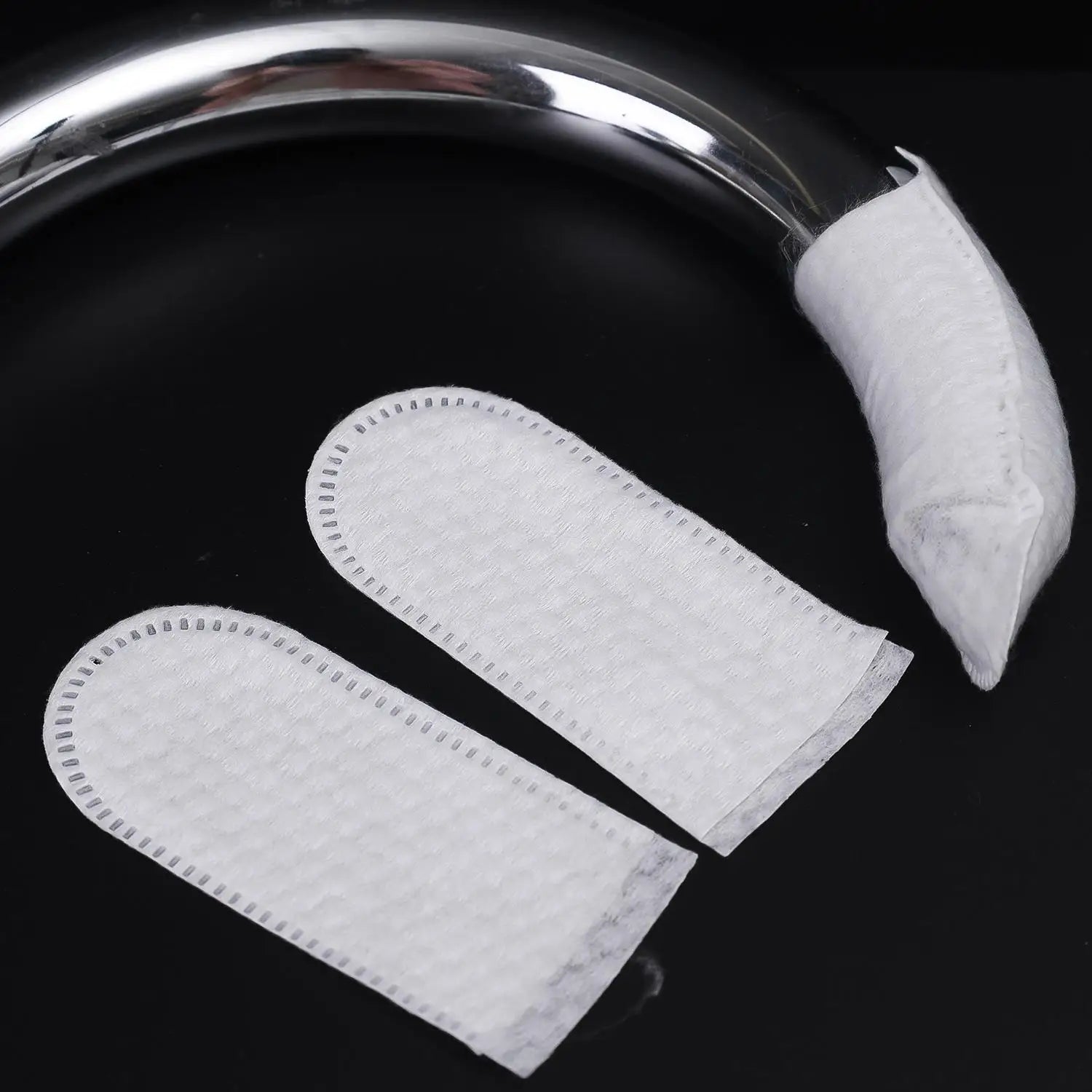 Wasserhahnfilter aus Vliesstoff – Rostentfernung, Spritzschutz, 8,5×3,7cm, 50 bis 500 Stück