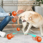 Intelligenter Hundespielzeugball, elektronisch, interaktiv, Haustierspielzeug, beweglicher Ball, USB, automatisch bewegend, springend, für Welpen, Weihnachtsgeschenk, Katzenprodukt