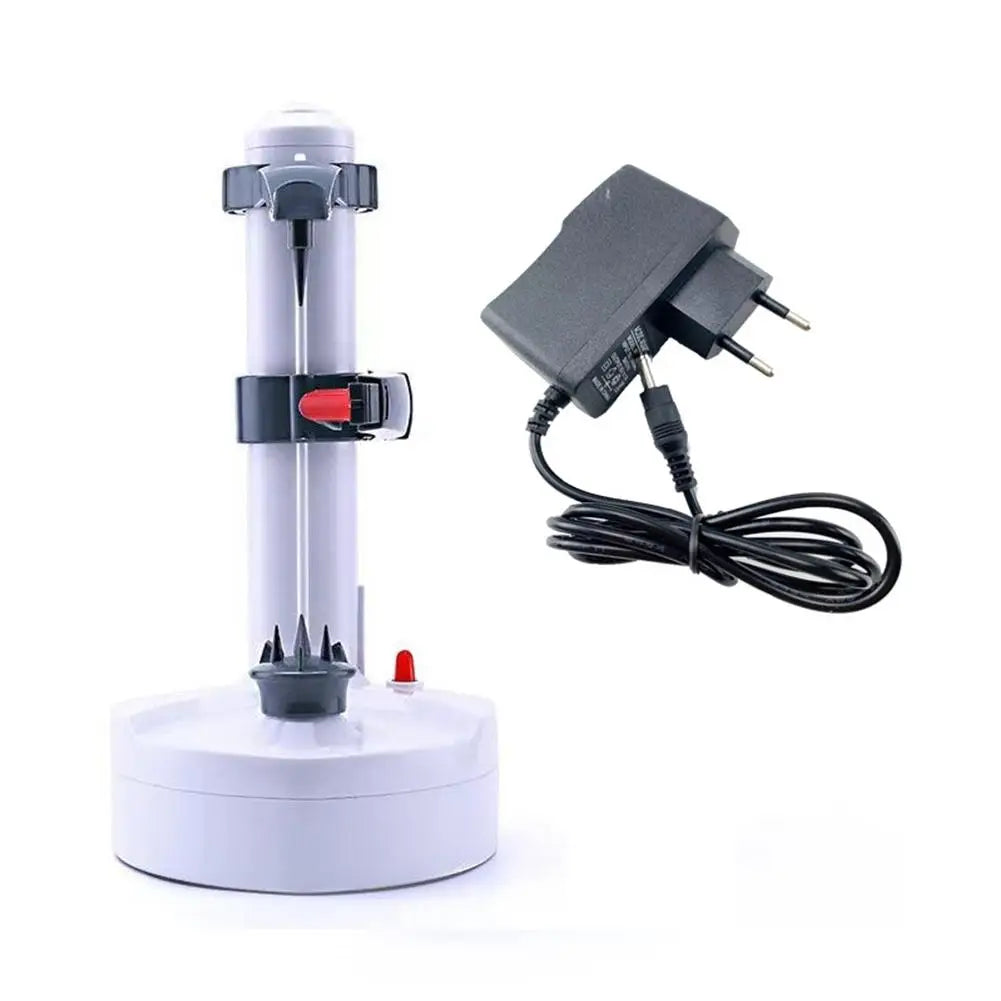 Elektrischer Kartoffelschäler, Multifunktionaler Obstschäler mit Adapter und Ersatzklingen