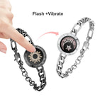 Totwoo Long Distance Touch Leuchtende und vibrierende Armbänder für Paare