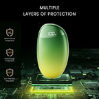 Tragbare Handwärmer, wiederaufladbar, 2 Stück, mit Display, 2-in-1 magnetische elektrische Handwärmer für Camping, Weihnachtsgeschenk