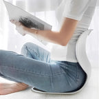 1 Stück ergonomisches Lendenwirbelstützkissen, Anti-Ermüdungs-Rückenkissen, atmungsaktiv mit waschbarem Nylonbezug, vielseitig einsetzbar