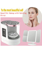Valentinstagsgeschenk, ein exklusiver elektrischer Make-up-Pinselreiniger für Damen, ein Reinigungswerkzeug für Make-up-Pinsel und Grundierung.