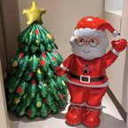 3D Große Weihnachtsbaum Luftballons Montieren Weihnachtsbaum Aluminiumfolie Ballon für Neujahr Party Home Decor Foto Requisiten Ornamente