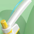 Pflegekamm für Haustiere – Haarkamm für Hunde |   Rotationsdesign Haustier-Ösenkamm mit Entriegelungstaste