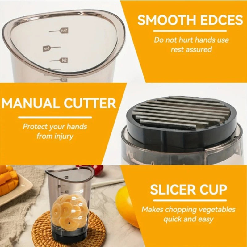 Obst Slicer Cup