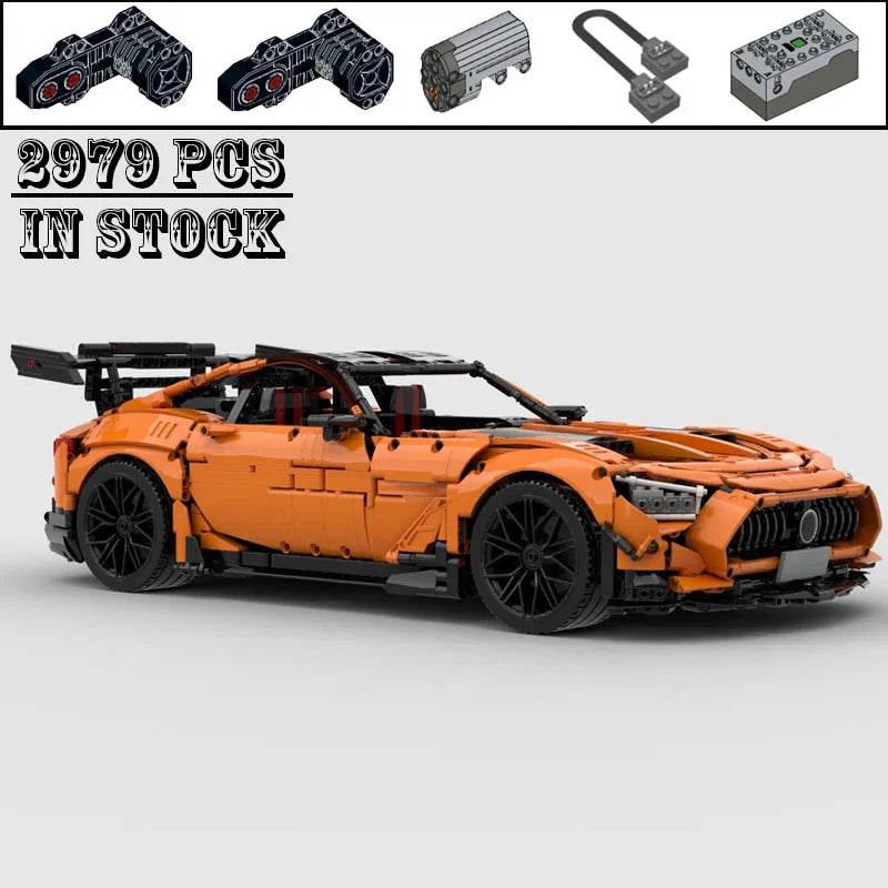 NEUES MOC- 150890   AMG-GT Spyder Maßstab 1:8 Technologys Baustein Hypercar Super Rennwagen Montage Spielzeug Modell Geburtstagsgeschenke