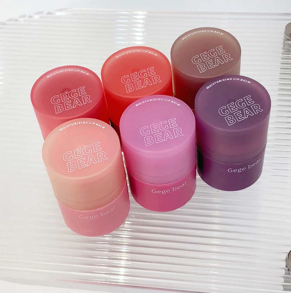 Gege Bear Hydrating Tinted Lip Essence – Feuchtigkeitsspendendes, wasserglanzendes Finish, jugendlicher und makelloser Lippenbalsam im koreanischen Stil