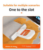 NEU Mini-Schwammmopp, freihändiger Waschmopp, tragbarer Mini-Mopp mit super saugfähigem Mopp für die Reinigung von Schreibtischböden, Badezimmern, Küchen, Glas und Autos