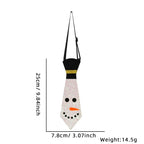 Filz Weihnachts krawatten, Weihnachts schmuck, Schneemann, Elch, Weihnachts baum, Krawatten für Kinder, Weihnachts feier dekorationen