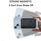 Magsafe-Kartenhalter mit Klappenabdeckung, magnetischer Telefonringständer, PU-Leder, Kartenhalter, Handyhülle für iPhone 13, 14, 15, 16 Pro
