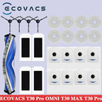 ECOVACS T30 PRO OMNI / T30S PRO / YEEDI M12 Pro+ Roboter-Staubsauger Ersatzteile Staubbeutel Hauptseitenbürste Filter Mopp-Zubehör