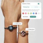 Totwoo Smart Paar-Armband – Fernverbindung, Leuchten & Vibration, 10 Stile