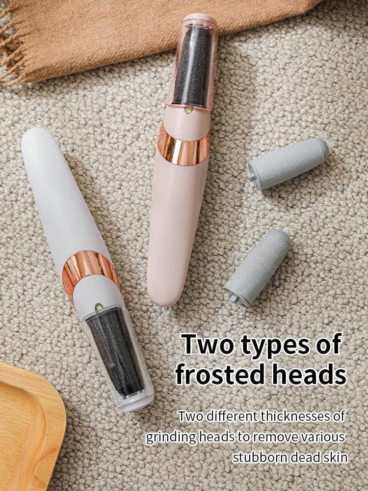 HOMEFISH Elektrischer Fußschleifer, automatisches Hornhautentfernungsgerät für die Fußpflege