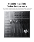 ORICO FlashPod 1 TB MINI magnetische tragbare SSD bis zu 2000 MB/s ProRes mit Direktstecker für iPhone 15 16 Serie, Tablets, Laptop