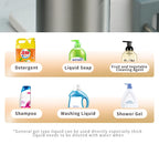 Küchenseifenmaschine, automatischer Sensor, Händedesinfektionsmittel, intelligenter elektrischer Seifenspender für Körperwaschmittel, Edelstahl 304