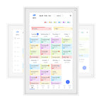 TABWEE P15 15,6 Zoll digitaler Kalender mit Aufgabenplan, intelligenter elektronischer Wand-Touchscreen-Kalender für interaktive Familienpläne,