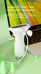 Kindermikroskop, 1000-fache Vergrößerungsmikroskop, 200 Megapixel, mit LED-Foto- und Videofunktion, Lernspielzeug, Wissenschaft für Kinder