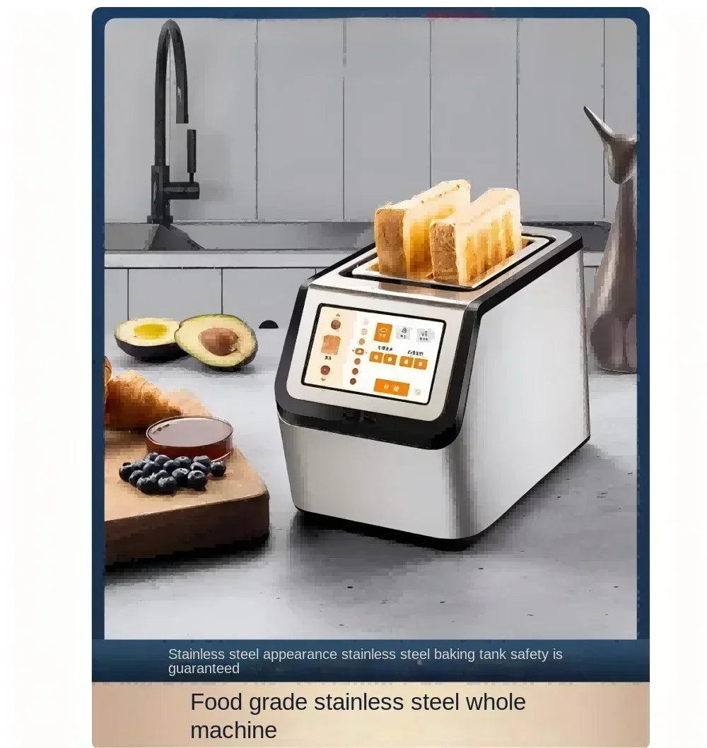 Hochwertige Fabrikpreise, Hochgeschwindigkeits-Touchscreen-Toaster, 2-Scheiben-Smart-Toaster