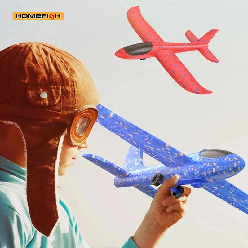 Kinder Schaum Auswurf, Flugzeug Spielzeug, Eltern-Kind-Interaktion, Outdoor-Schaum, Flugzeug Park