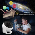 LED-Nachtlicht, Galaxie-Projektor, Sternenhimmel-Projektor, 360 ° drehbar, Planetarium, Nachtlampe für Zimmer, dekoratives Kindergeschenk