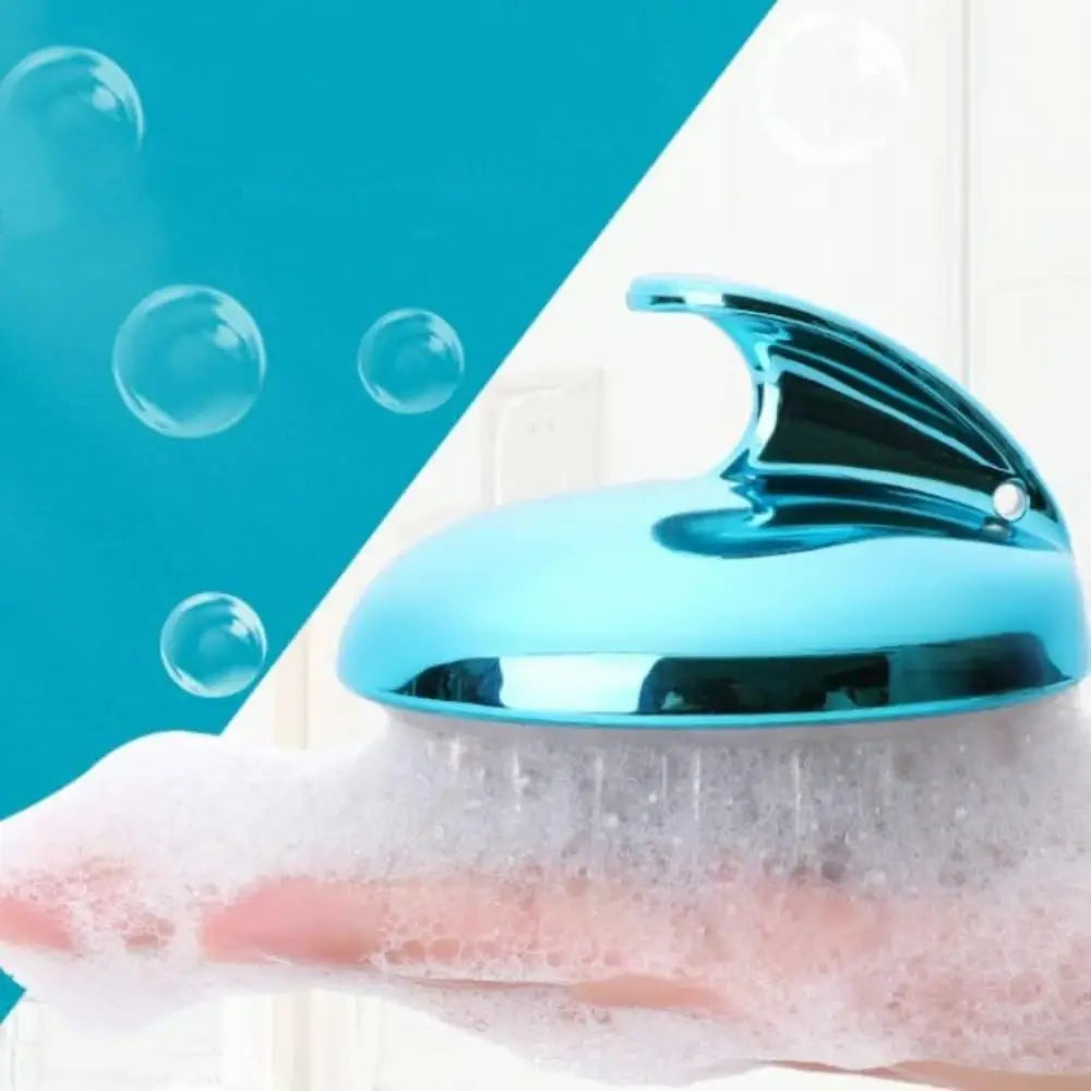 Tragbare SPA, Haushalt Shampoo Kamm, Kopfhaut Massage, Peeling Silikon Massage Kamm, Trocken und Nass, Silikon, Luft Kissen Kamm, Frauen