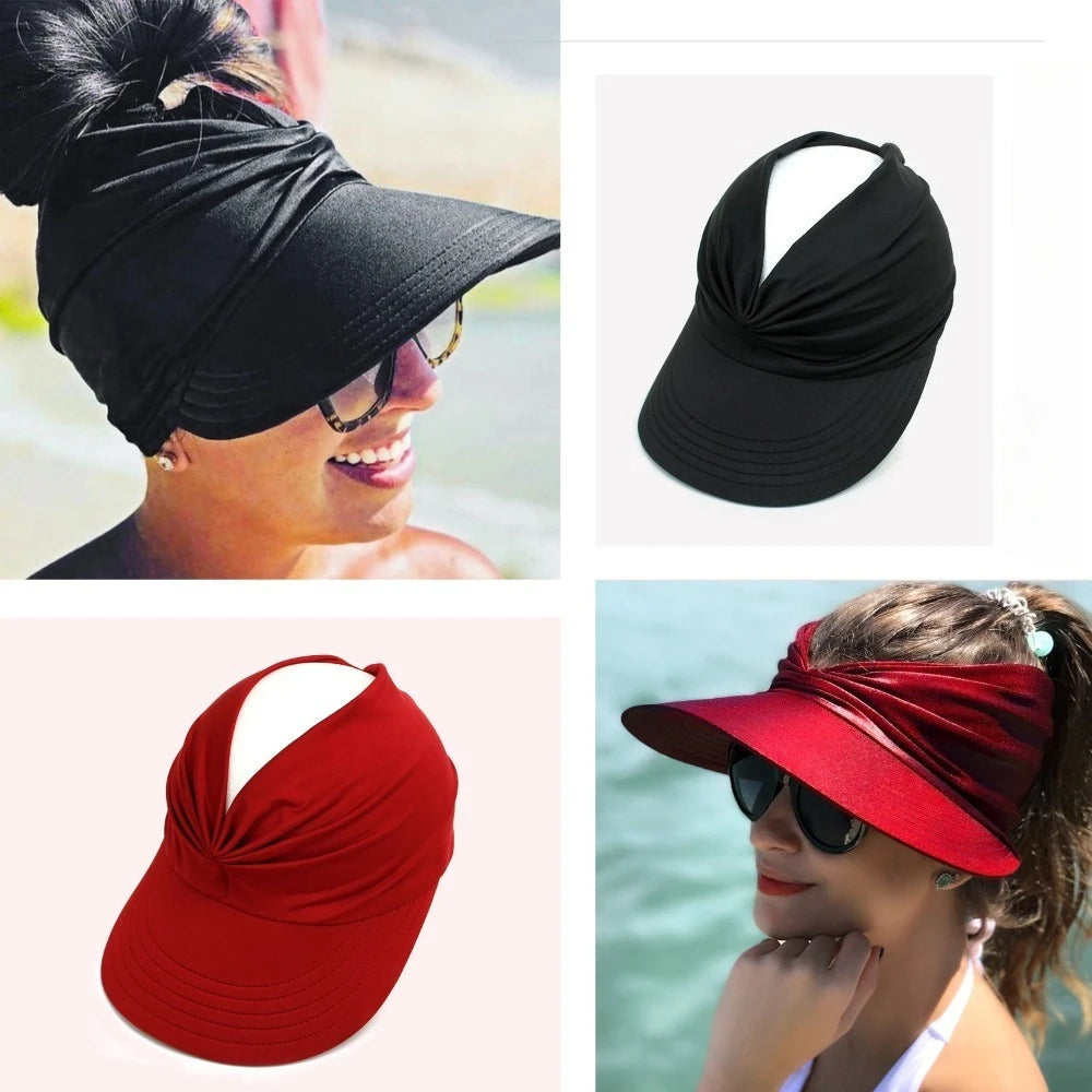 Damen Sonnenblende – Leichter Sommerhut für Strand, Reisen & Outdoor