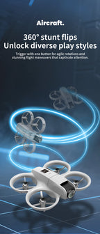 Neue H135 Mini Drohne WIFI FPV Hover Professionelle 4K Kamera Tasche Bunte Lichter Eders Rc Flugzeug Faltbare Quadcopter RC spielzeug Geschenke