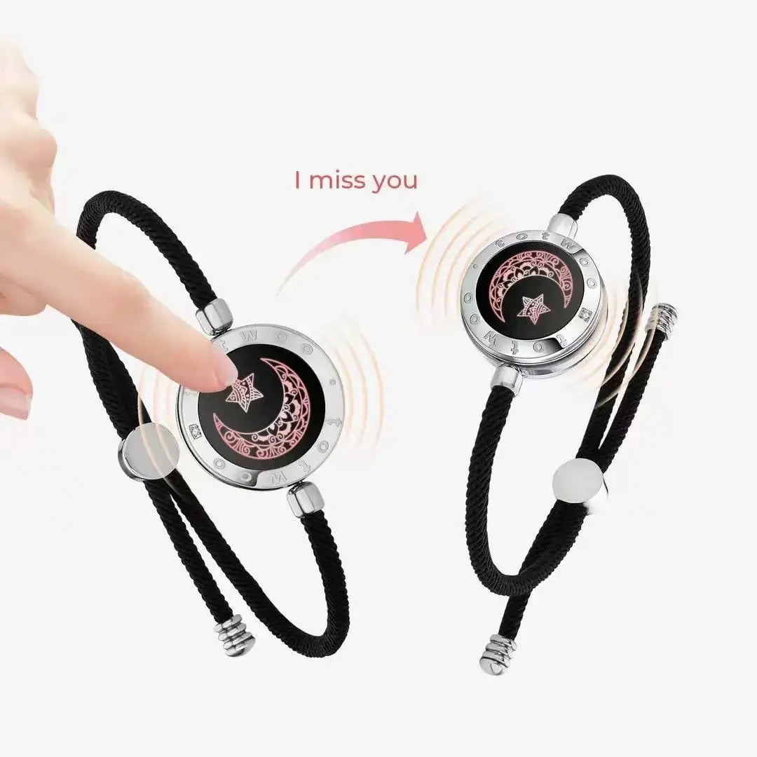Totwoo Smart Paar-Armband – Fernverbindung, Leuchten & Vibration, 10 Stile